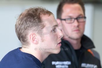 World © Octane Photographic Ltd. Thursday 2nd July 2015. Hilmer Motorsport – Jon Lancaster. GP2 Paddock – Silverstone, UK. Spain. Digital Ref. : 1325JM1D-3149-2