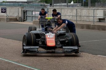 World © Octane Photographic Ltd. Thursday 2nd July 2015. Trident – Rene Binder. GP2 Paddock – Silverstone, UK. Digital Ref. : 1325JM1D-3157