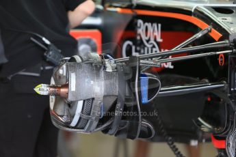 World © Octane Photographic Ltd. Sahara Force India VJM08. Thursday 2nd July 2015, F1 British GP Pit Lane, Silverstone, UK. Digital Ref: 1324LB1D2771