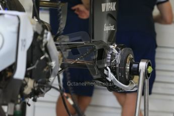 World © Octane Photographic Ltd. Williams Martini Racing FW37. Thursday 2nd July 2015, F1 British GP Pit Lane, Silverstone, UK. Digital Ref: 1324LB1D2833