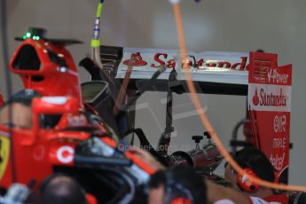 World © Octane Photographic Ltd. Scuderia Ferrari SF15-T. Thursday 2nd July 2015, F1 British GP Pit Lane, Silverstone, UK. Digital Ref: 1324LB1D2861