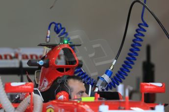 World © Octane Photographic Ltd. Scuderia Ferrari SF15-T. Thursday 2nd July 2015, F1 British GP Pit Lane, Silverstone, UK. Digital Ref: 1324LB1D2871