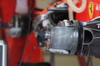 World © Octane Photographic Ltd. Scuderia Ferrari SF15-T. Thursday 2nd July 2015, F1 British GP Pit Lane, Silverstone, UK. Digital Ref: 1324LB1D2880