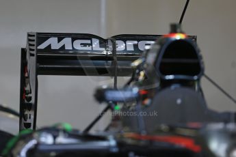 World © Octane Photographic Ltd. McLaren Honda MP4/30. Thursday 2nd July 2015, F1 British GP Pit Lane, Silverstone, UK. Digital Ref: 1324LB1D2902