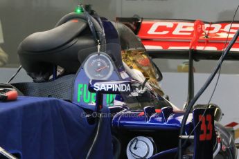 World © Octane Photographic Ltd. Scuderia Toro Rosso STR10. Thursday 2nd July 2015, F1 British GP Pit Lane, Silverstone, UK. Digital Ref: 1324LB1D2933