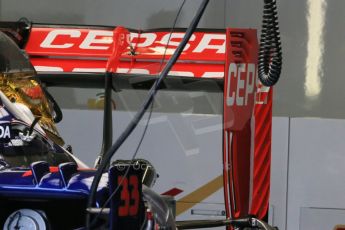 World © Octane Photographic Ltd. Scuderia Toro Rosso STR10. Thursday 2nd July 2015, F1 British GP Pit Lane, Silverstone, UK. Digital Ref: 1324LB1D2937