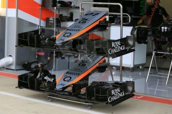 World © Octane Photographic Ltd. Sahara Force India VJM08 – Nico Hulkenberg. Thursday 2nd July 2015, F1 British GP Pit Lane, Silverstone, UK. Digital Ref: 1324LB5D8420