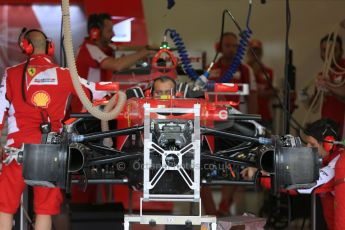 World © Octane Photographic Ltd. Scuderia Ferrari SF15-T. Thursday 2nd July 2015, F1 British GP Pit Lane, Silverstone, UK. Digital Ref: 1324LB5D8461