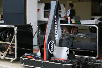 World © Octane Photographic Ltd. McLaren Honda MP4/30. Thursday 2nd July 2015, F1 British GP Pit Lane, Silverstone, UK. Digital Ref: 1324LB5D8471