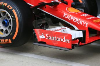 World © Octane Photographic Ltd. Scuderia Ferrari SF15-T. Thursday 2nd July 2015, F1 British GP Paddock, Silverstone, UK. Digital Ref: 1324LB5D8601