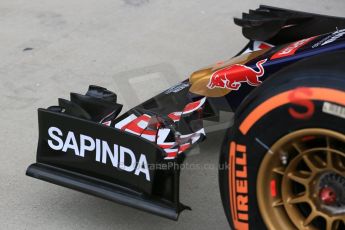 World © Octane Photographic Ltd. Scuderia Toro Rosso STR10. Thursday 2nd July 2015, F1 British GP Paddock, Silverstone, UK. Digital Ref: 1324LB5D8614