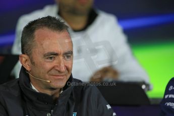 World © Octane Photographic Ltd. FIA Drivers’ Press Conference. Friday 5th June 2015, F1 Canadian GP, Circuit Gilles Villeneuve, Montreal, Canada. Mercedes AMG Petronas Executive Director (Technical) – Paddy Lowe. Digital Ref: 1293LB1D0455