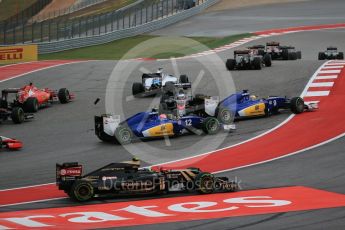 World © Octane Photographic Ltd. McLaren Honda MP4/30 – Fernando Alonso. Sunday 25th October 2015, F1 USA Grand Prix Race, Austin, Texas - Circuit of the Americas (COTA). Digital Ref: 1466LB1D1804