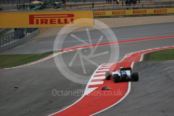 World © Octane Photographic Ltd. Williams Martini Racing FW37 – Valtteri Bottas. Sunday 25th October 2015, F1 USA Grand Prix Race, Austin, Texas - Circuit of the Americas (COTA). Digital Ref: 1466LB1D2001