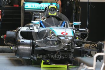 World © Octane Photographic Ltd. Mercedes AMG Petronas F1 W06 Hybrid – Nico Rosberg. Friday 23rd October 2015, F1 USA Grand Prix Pit lane , Austin, Texas - Circuit of the Americas (COTA). Digital Ref: 1459LB1D8512