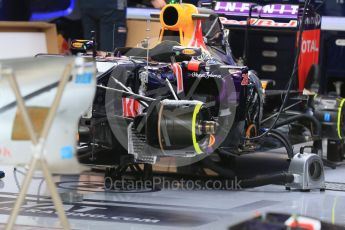 World © Octane Photographic Ltd. Infiniti Red Bull Racing RB11 – Daniil Kvyat. Friday 23rd October 2015, F1 USA Grand Prix Pit lane , Austin, Texas - Circuit of the Americas (COTA). Digital Ref: 1459LB1D8554