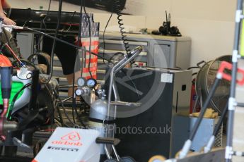 World © Octane Photographic Ltd. Manor Marussia F1 Team MR03B – Alexander Rossi. Friday 23rd October 2015, F1 USA Grand Prix Pit lane , Austin, Texas - Circuit of the Americas (COTA). Digital Ref: 1459LB1D8668