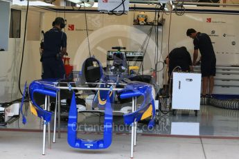 World © Octane Photographic Ltd. Sauber F1 Team C34-Ferrari – Marcus Ericsson. Friday 23rd October 2015, F1 USA Grand Prix Pit lane , Austin, Texas - Circuit of the Americas (COTA). Digital Ref: 1459LB1D8676