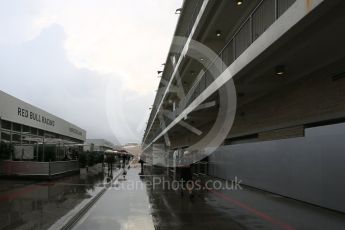 World © Octane Photographic Ltd. Friday 23rd October 2015, F1 USA Grand Prix Pit lane , Austin, Texas - Circuit of the Americas (COTA). Digital Ref: 1459LB5D2743