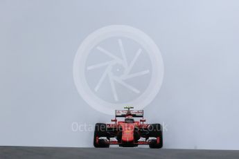 World © Octane Photographic Ltd. Scuderia Ferrari SF15-T– Kimi Raikkonen. Friday 23rd October 2015, F1 USA Grand Prix Practice 1, Austin, Texas - Circuit of the Americas (COTA). Digital Ref: 1460LB1D8694