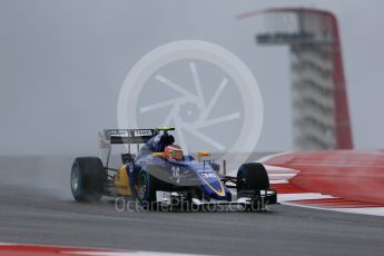 World © Octane Photographic Ltd. Sauber F1 Team Reserve Driver– Raffaele Marciello. Friday 23rd October 2015, F1 USA Grand Prix Practice 1, Austin, Texas - Circuit of the Americas (COTA). Digital Ref: 1460LB1D8767