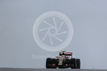 World © Octane Photographic Ltd. Lotus F1 Team E23 Hybrid – Pastor Maldonado. Friday 23rd October 2015, F1 USA Grand Prix Practice 1, Austin, Texas - Circuit of the Americas (COTA). Digital Ref: 1460LB1D8780