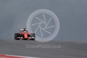 World © Octane Photographic Ltd. Scuderia Ferrari SF15-T– Sebastian Vettel. Friday 23rd October 2015, F1 USA Grand Prix Practice 1, Austin, Texas - Circuit of the Americas (COTA). Digital Ref: 1460LB1D8967