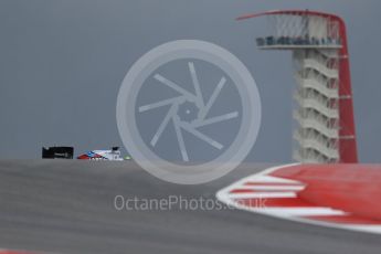 World © Octane Photographic Ltd. Williams Martini Racing FW37 – Felipe Massa. Friday 23rd October 2015, F1 USA Grand Prix Practice 1, Austin, Texas - Circuit of the Americas (COTA). Digital Ref: 1460LB1D9008