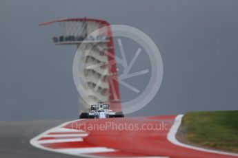 World © Octane Photographic Ltd. Williams Martini Racing FW37 – Felipe Massa. Friday 23rd October 2015, F1 USA Grand Prix Practice 1, Austin, Texas - Circuit of the Americas (COTA). Digital Ref: 1460LB1D9032