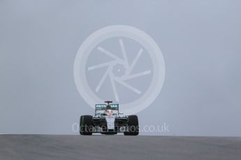 World © Octane Photographic Ltd. Mercedes AMG Petronas F1 W06 Hybrid – Lewis Hamilton. Friday 23rd October 2015, F1 USA Grand Prix Practice 1, Austin, Texas - Circuit of the Americas (COTA). Digital Ref: 1460LB1D9240