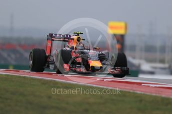 World © Octane Photographic Ltd. Infiniti Red Bull Racing RB11 – Daniil Kvyat. Friday 23rd October 2015, F1 USA Grand Prix Practice 1, Austin, Texas - Circuit of the Americas (COTA). Digital Ref: 1460LB1D9325