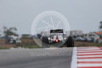 World © Octane Photographic Ltd. McLaren Honda MP4/30 - Jenson Button. Friday 23rd October 2015, F1 USA Grand Prix Practice 1, Austin, Texas - Circuit of the Americas (COTA). Digital Ref: 1460LB1D9602