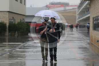 World © Octane Photographic Ltd. Practice 2 gets cancelled due to heavy rain. Friday 23rd October 2015, F1 USA Grand Prix Practice 2, Austin, Texas - Circuit of the Americas (COTA). Digital Ref: 1461LB5D2961