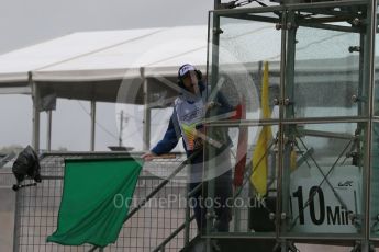World © Octane Photographic Ltd. Green flag. Saturday 24th October 2015, F1 USA Grand Prix Practice 3, Austin, Texas - Circuit of the Americas (COTA). Digital Ref: 1463LB1D0029