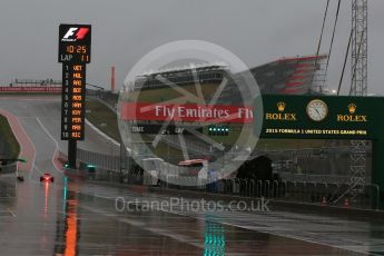 World © Octane Photographic Ltd. Saturday 24th October 2015, F1 USA Grand Prix Practice 3, Austin, Texas - Circuit of the Americas (COTA). Digital Ref: 1463LB1D0266
