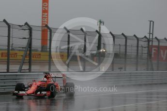 World © Octane Photographic Ltd. Scuderia Ferrari SF15-T– Sebastian Vettel. Saturday 24th October 2015, F1 USA Grand Prix Practice 3, Austin, Texas - Circuit of the Americas (COTA). Digital Ref: 1463LB1D0358