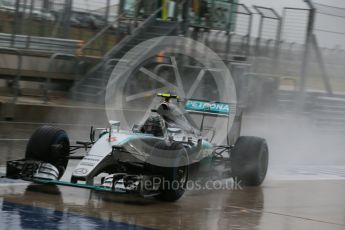 World © Octane Photographic Ltd. Mercedes AMG Petronas F1 W06 Hybrid – Nico Rosberg. Saturday 24th October 2015, F1 USA Grand Prix Practice 3, Austin, Texas - Circuit of the Americas (COTA). Digital Ref: 1463LB1D0448