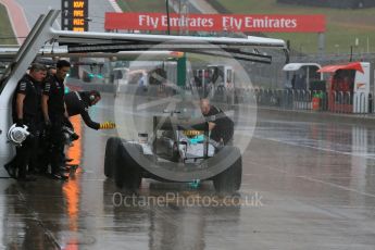 World © Octane Photographic Ltd. Mercedes AMG Petronas F1 W06 Hybrid – Nico Rosberg. Saturday 24th October 2015, F1 USA Grand Prix Practice 3, Austin, Texas - Circuit of the Americas (COTA). Digital Ref: 1463LB1D0457