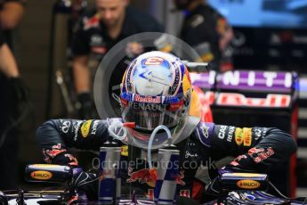 World © Octane Photographic Ltd. Infiniti Red Bull Racing RB11 – Daniel Ricciardo. Saturday 24th October 2015, F1 USA Grand Prix Practice 3, Austin, Texas - Circuit of the Americas (COTA). Digital Ref: 1463LB1D0506