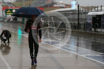 World © Octane Photographic Ltd. Scuderia Toro Rosso STR10 – Max Verstappen. Saturday 24th October 2015, F1 USA Grand Prix Practice 3, Austin, Texas - Circuit of the Americas (COTA). Digital Ref: 1463LB1D0634