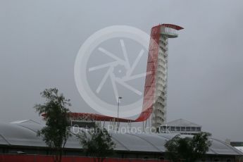 World © Octane Photographic Ltd. Wet start to Friday. Saturday 24th October 2015, F1 USA Grand Prix Practice 3, Austin, Texas - Circuit of the Americas (COTA). Digital Ref: 1463LB1D9949