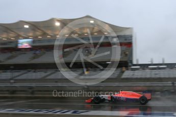 World © Octane Photographic Ltd. Manor Marussia F1 Team MR03B – William Stevens. Saturday 24th October 2015, F1 USA Grand Prix Practice 3, Austin, Texas - Circuit of the Americas (COTA). Digital Ref: 1463LB5D3145