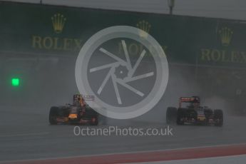 World © Octane Photographic Ltd. Infiniti Red Bull Racing RB11 – Daniil Kvyat. Sunday 25th October 2015, F1 USA Grand Prix Qualifying, Austin, Texas - Circuit of the Americas (COTA). Digital Ref: 1464LB1D0723