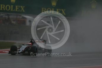 World © Octane Photographic Ltd. Sahara Force India VJM08B – Nico Hulkenberg. Sunday 25th October 2015, F1 USA Grand Prix Qualifying, Austin, Texas - Circuit of the Americas (COTA). Digital Ref: 1464LB1D0805