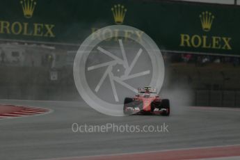 World © Octane Photographic Ltd. Scuderia Ferrari SF15-T– Kimi Raikkonen. Sunday 25th October 2015, F1 USA Grand Prix Qualifying, Austin, Texas - Circuit of the Americas (COTA). Digital Ref: 1464LB1D1064
