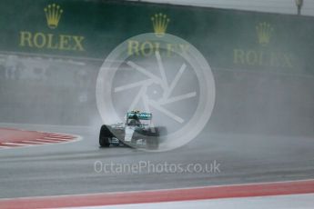 World © Octane Photographic Ltd. Mercedes AMG Petronas F1 W06 Hybrid – Nico Rosberg. Sunday 25th October 2015, F1 USA Grand Prix Qualifying, Austin, Texas - Circuit of the Americas (COTA). Digital Ref: 1464LB1D1085