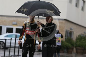 World © Octane Photographic Ltd. Lotus F1 Team E23 Hybrid – Romain Grosjean. Sunday 25th October 2015, F1 USA Grand Prix Qualifying, Austin, Texas - Circuit of the Americas (COTA). Digital Ref: 1464LB1D1188