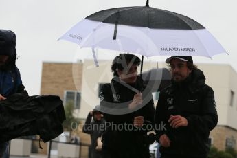 World © Octane Photographic Ltd. McLaren Honda MP4/30 – Fernando Alonso. Sunday 25th October 2015, F1 USA Grand Prix Qualifying, Austin, Texas - Circuit of the Americas (COTA). Digital Ref: 1464LB1D1207