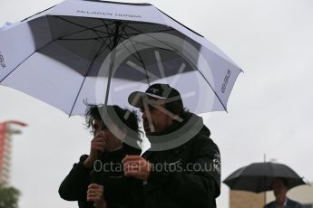 World © Octane Photographic Ltd. McLaren Honda MP4/30 – Fernando Alonso. Sunday 25th October 2015, F1 USA Grand Prix Qualifying, Austin, Texas - Circuit of the Americas (COTA). Digital Ref: 1464LB1D1219
