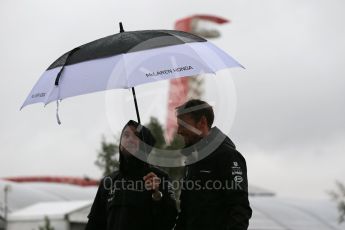 World © Octane Photographic Ltd. McLaren Honda MP4/30 - Jenson Button. Sunday 25th October 2015, F1 USA Grand Prix Qualifying, Austin, Texas - Circuit of the Americas (COTA). Digital Ref: 1464LB1D1239